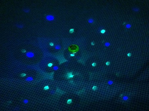 Steinbach Poolbeleuchtung LED Unterwasser Lichtshow, Blau, ca. Ø 17 cm - 2