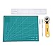 Produktbild Redxiao Schneidwerkzeug Kit, 5 Teile/Satz Langlebig multifunktionale Praktische Funktion mit Aufbewahrungstasche Lineal Schneidematte Drehbar und Carving Cutter für Büro Werkstatt