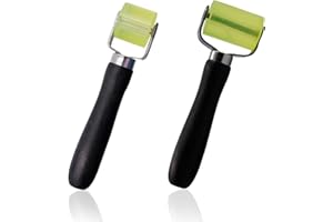 AUTUUCKEE 2Pcs Automotive Sound Deadening Roller, Rubber Seam Roller, Sound Proofing Rollers, Heat Resistant Silicon Seam Hand Pressure Roller Welding Tool for Car Deadening Mats Flooring Carpeting Wallpaper