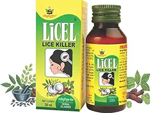 Sujanil Licel 20ml Herbal Oil Based Lice Killer (Pack of 4)