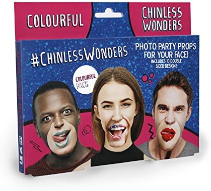 MASK-ARADEColourful Chinless Wonders Photo Props