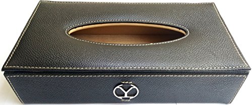 Ystore Genuine Leather Car Tissue Box - Black RS.1000 (50.00% Off) - Amazon