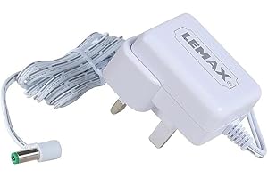 Lemax 74254-UK Power Adaptor 4.5V 550mA: 1 Output (White)