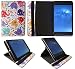 Produktbild Sweet Tech Aiyiben 10.1 Zoll Tablet Multi Elefant Universal 360 Grad Wallet Schutzhülle Folio mit Kartensteckplätzen (9-10 Zoll