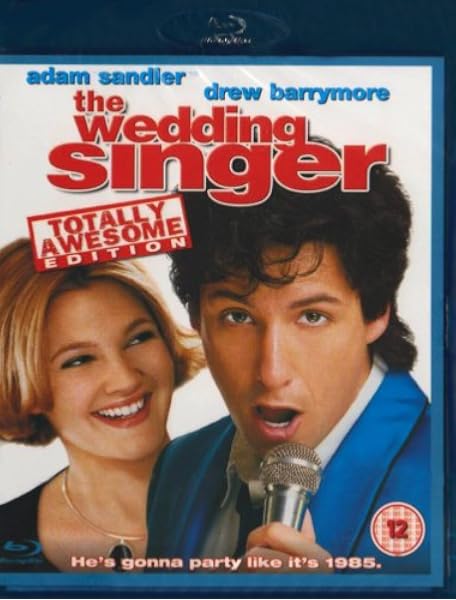 The Wedding Singer Blu Ray Amazon Co Uk Adam Sandler Drew Barrymore Christine Taylor Allen Covert Angela Featherstone Matthew Glave Alexis Arquette Frank Sivero Christina Pickles Billy Idol Jon Lovitz Steve Buscemi Frank Coraci Adam