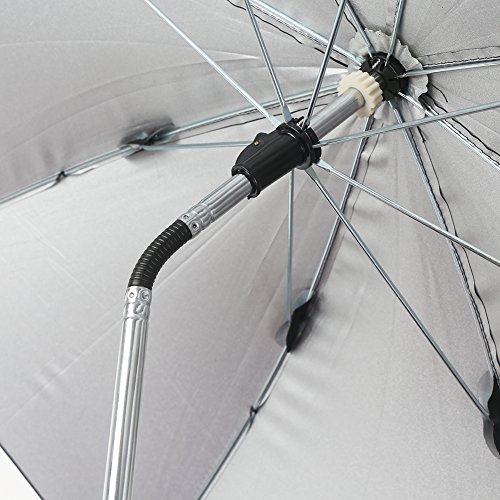 IntiPal Universal Kinderwagenschirm Sonnenschirm Regenschirm für Kinderwagen & Buggy - 8