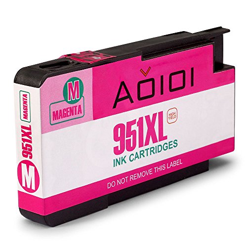Aoioi Kompatibel Tintenpatronen Ersatz für HP 950XL 951XL Multipack Druckerpatronen 5er-Pack Hoher Reichweite Kompatibel mit HP Officejet Pro 8620 8610 8600 Plus 276dw 8100 8615 251dw 8625 8660 8640 8630 Patronen(2 Schwarz, Blau, Rot und Gelb) - 5