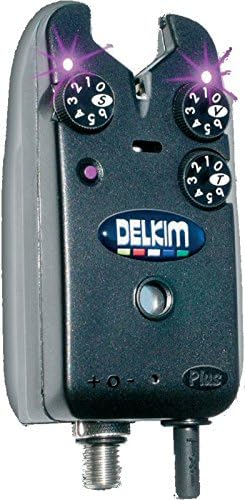Delkim TXi Plus Bite Alarm Blue LED - Plus FREE Snag Ears