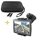 Produktbild MONTOLA® Capto X2 KFZ Universal Auto Pkw Navigation Halterung & Nylon Hardcase Tasche Navi GPS-System / TomTom Go Start Live Falk F-Serie Neo Flex / Garmin Nüvi Zumo / Navigon / Becker Active Professional Ready /Medion GoPal / Design made in Germany
