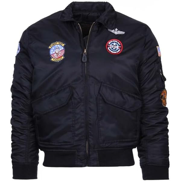 Giubotto Bomber Bambino Militare CWU B-52 TOP GUN - Foto 8