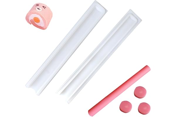 LaceDaisy DIY Long Tube Mousse Dessert Moule Tube de Silicone Moule pour la Fabrication de savons Moule à Bougie Fait à la Main Bougie, Décoration Gâteau Outil,Cuisine Artisanat Décorations
