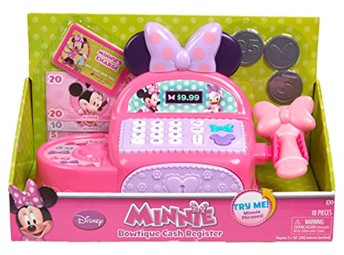 Minnie Bowtique Cash Register Total of 10 Pieces by Toys & Child