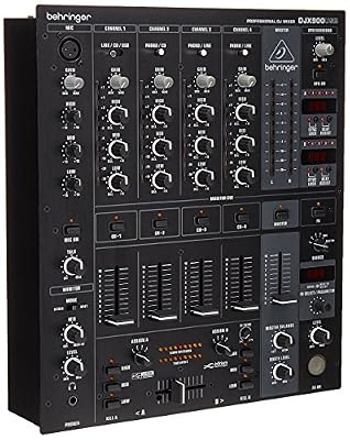 Behringer Pro DJX900USB Table de mixage DJ Professionnelle avec Crossfader VCA/Interface audio USB
