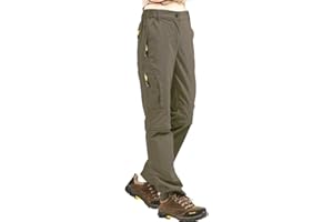 Jessie Kidden Walking Trousers Women Cargo Pants Waterproof Summer Lightweight Quick Dry Convertible Stretch Outdoor Casual UPF 50 Running Cycling Zip Off Capri
