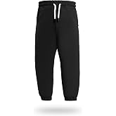 seftex Erkek/Kız &Ccedil;ocuk Cepli Jogger Eşofman Altı Pa&ccedil;ası Lastikli Siyah
