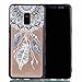 Produktbild Hülle für Galaxy A5 2018/A8 2018 Silikonhülle Dünn, 2 in 1 Premium Matt TPU Case Transparent Handyhüllen Ultra Slim Cover Bumper-Style TPU mit von Relief Muster für Samsung Galaxy A5 2018/A8 2018 Case Cover ( S ) (1)