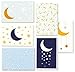 Produktbild Alle Gelegenheit Grußkarten Box Set - 48-pack Grußkarten, 6 Mond und Sterne Designs, Umschläge enthalten, 10,2 x 15,2 cm