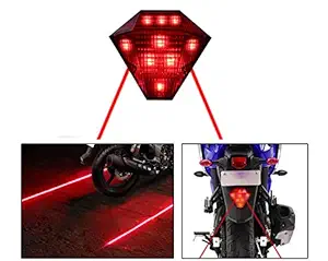 Speedwav Led Laserbrake Light with Flasher - (Red)