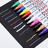 Rotulador para neumáticos, hecho de plástico.