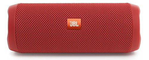 JBL FLIP 4 (Ein voll ausgestatteter, wasserdichter und mobiler Bluetooth-Lautsprecher mit Ã¼berraschend kraftvollem Sound) rot
