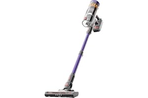 LEFANT V1 Aspirador Sin Cable, 40 KPa Potente, con Filtración De 5 Capas, Pantalla LED Táctil, Cepillo Anti-Enredos, 3 Velocidades Y Estación De Carga Mural Autónoma. Ideal para Toda La Casa