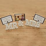 FRED´S LIFE - Mr & Mrs Holzbuchstaben und Deko-Fotohalter - Hochzeit, Hochzeitsdekoration, Dekoration, Geschenk, Jahrestag, Wohnung, Hochzeitsgeschenk, Hochzeitsdekoration