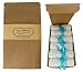 Laribbons 6 Pieces Ultra Soft Bamboo Baby Washcloths,Organic, 26*26cm - White, Best for Reusable Baby Wipes, Cloth Wipes, Eczema & Sensitive Skin. Baby Registry, Shower, Newborn Bath Gifts, Natural Products, Skin Care
