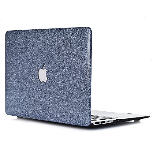 Macbook Air 13 H  lle  L2W Macbook Air 13 3 Zoll Matte Smooth Plastic Hard Shell Sparkly Serie Hartschale Schutzh  lle f  r Apple Laptop Macbook Air 1