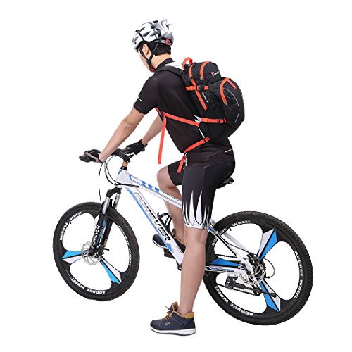 Mardingtop 15L Trinkrucksack Wasserdicht Fahrradrucksack Fahrrad Schulter Rucksack,45X19X12cm - 2
