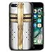 Produktbild Stuff4 Gel TPU Hülle / Case für Apple iPhone 7 / Kreuzritter Helm Muster / Ritter Rüstung Kollektion