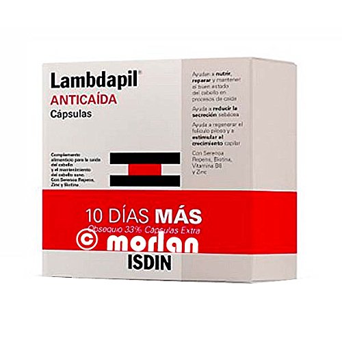 ISDIN LAMBDAPIL CÁPSULAS ANTICAIDA 30 CAPSULAS + 33% EXTRA