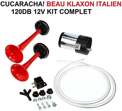 LCM2014 Tour De France Italian Horn Two Horns 12 V 120dB Cucaracha. Raid Preparation 4x4