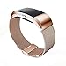 Produktbild Fitbit Charge 2 Armband – Edelstahl Metall Ersatz Smart Watch Band Armband für Fitbit Charge 2 – 1 Stück Uhrenarmband 1,7 cm breit, Edelstahl, Rose Gold, 19 cm