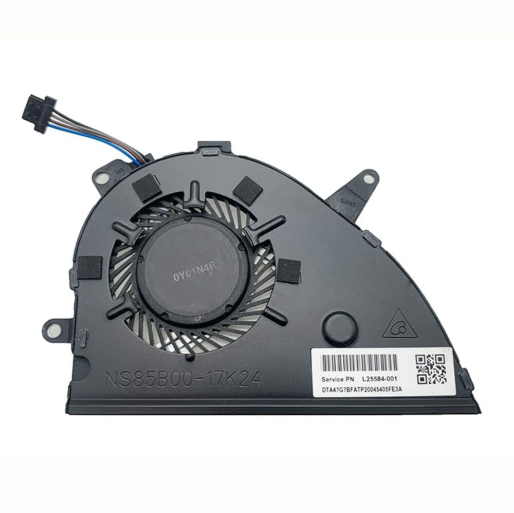 Regatech Fan Compatible For - CPU Fan - Hp Pavilion 15-CS, 15-CS0000, 15-CS0000NE, 15-CS0000NF, 15-CS0000NIA Laptop Cooling Fan Cooler Replacement