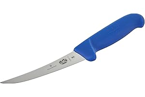 Victorinox, coltello disossatore da cucina Fibrox, presa ergonomica, 12 cm, blu