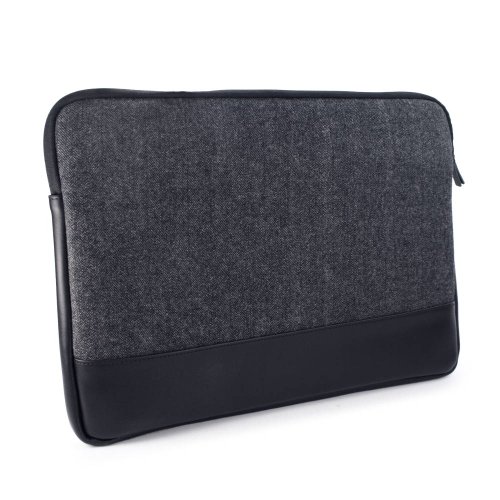 Alston Craig Schutzhülle aus Herringbone Tweed für 11 Toll Laptops / Tablets / Ultrabooks wie z.B. Macbook Air Pro / Asus Vivotab / Zenbook / Lenovo Yoga / Thinkpad / Lynx / Samsung Series 5 & 9 Ultra / Dell XPS – Farbe Schwarz - 5