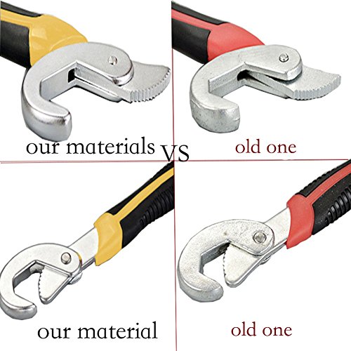 Phego 2pcs Multifunktions-Einstellschlüssel Universal-Schraubenschlüssel Griff Werkzeug-Sets - 4