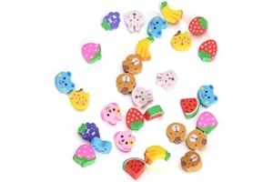 DDKY Lot de 30 Gommes Dessin Animé Mignon, Kawaii Gomme Enfant Gomme Gommes Rigolotes pour Enfants, Écoles, Étudiants, Papeterie, École, Gomme Puzzle Jouets, Jouets Créatifs, Fêtes
