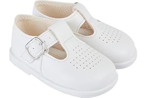 EARLY DAYS Baypods, Toddler Shoes with Hard Sole, Baby Boys & Girls First Walking Shoes with Anti-Slip Sole, First Walkers