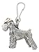 Produktbild Zwergschnauzer Hergestellt in U.K. Kunstvolle Hunde- Reißverschlußanhänger (Zipper pull) Sammlung