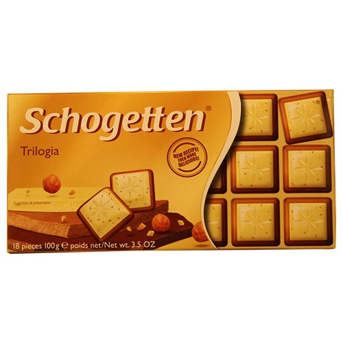 Preisvergleich Produktbild Tafelschokolade Schogetten Trumpf Trilogia 100g