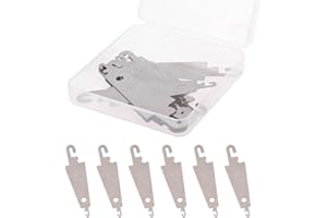 WOEIFGV 20pcs Metal Needle Threaders Embroidery For Threading Tools For Large Eye Hand Sewing