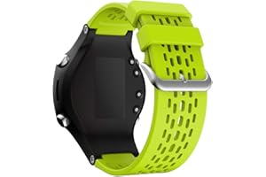 KINOEHOO Ersatzarmband kompatibel mit Garmin Approach S4/S2/Vivoactive Edelstahl Armband Weiche Silikon Uhrenarmbänder.