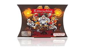 Ritterschlag - Narren & Drinks, Das kreativste Trinkspiel aller Zeiten, für Erwachsene ab 18 Jahren, lustiges Partyspiel / Katertag Trinkspiele