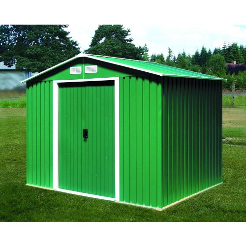 Tepro Gartenhaus / Metallgerätehaus Titan 8x10 grün