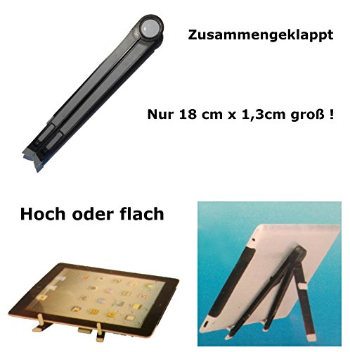 Eurosell Design Ständer Tisch Halterung faltbar – für Tablet / Ebook Reader / zb für Apple iPad 1 2 3 4 5 AIR Mini amazon Kindle Samsung Galaxy Tab etc. - 6
