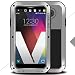 Produktbild LG V30 Warrior Love Mei Shell, Awesome Aviation Aluminum Metal Anti-Drop Cover, TAITOU Cool Outdoor Sport Dirt Shockproof Protective Armor Phone Case For LG V30 Silver