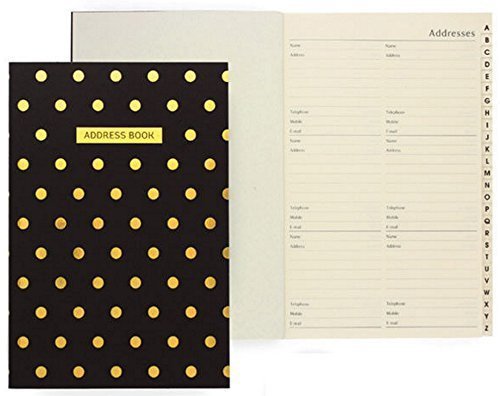 Preisvergleich Produktbild Shimmer Midi Polka Black Address book
