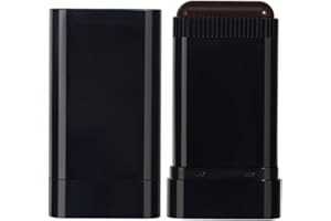 AEIXYA 1 Pièces Hair Dye Comb, Pinceau Coloration Cheveux,Stick Cheveux Avec Peigne Intégré,Résistant À L'Eau Et Transpiration, One-Time Quick Retouche Rracines Cheveux(Noirmarron)