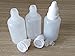30ml White Plastic Empty Squeezable Dropper Bottles Eye Liquid Ejuice Empty Dropper(Bottle+Tip cap+cap) (12)